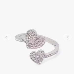 Kate Spade Yours Truly Pave Heart Ring